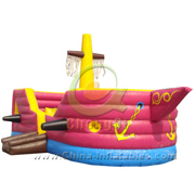 pirate ship inflatable bouncer